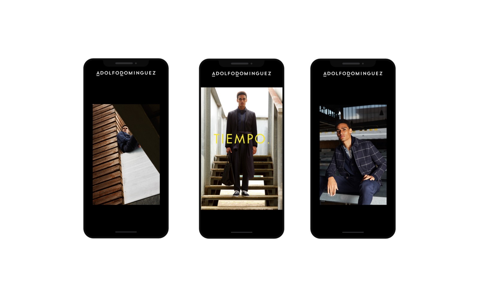 Tiempo. | Editorial de moda de hombre para Adolfo Dominguez