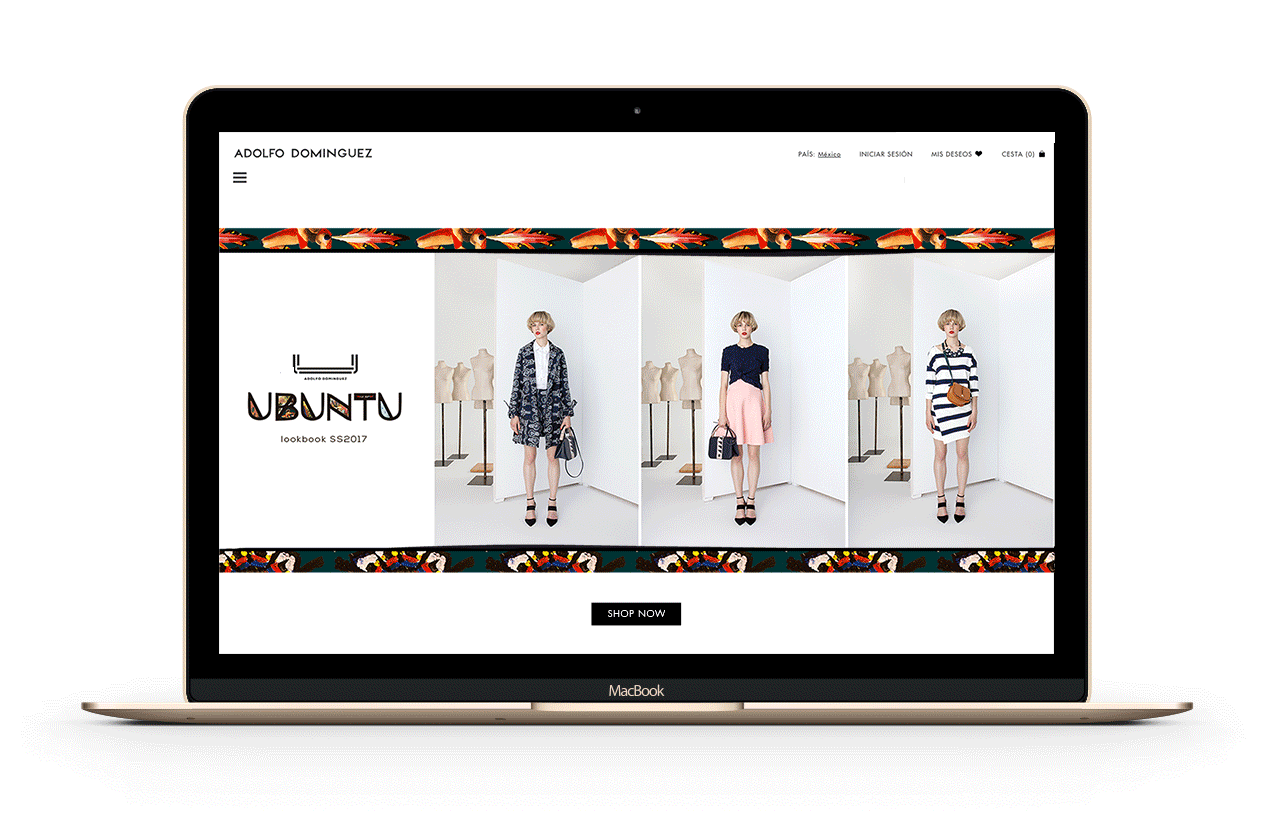 Ubuntu | Lookbook digital para la colección primavera-verano 2007 de la línea U.