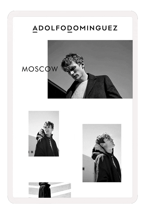 Newsletter | Editorial de moda hombre | MOSCOW