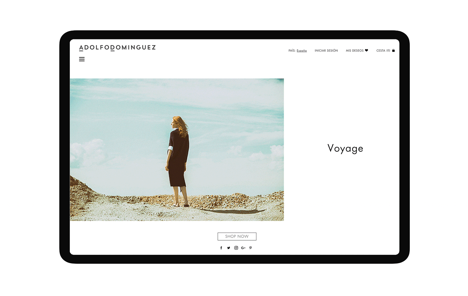 Voyage | Editorial moda mujer punto | Adolfo Dominguez